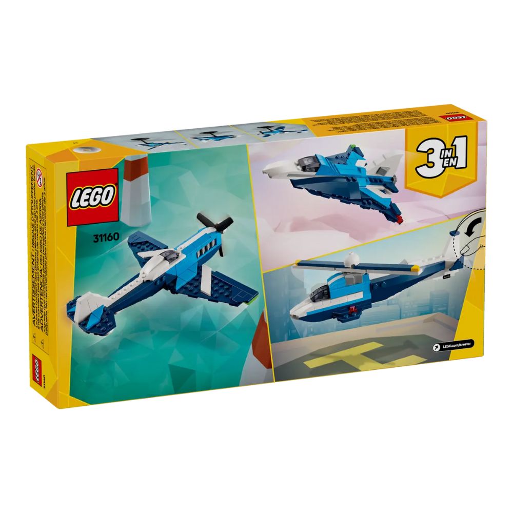 LEGO Creato 3in1 Aircraft: Race Plane 31160 - LEGO, LEGO Creator