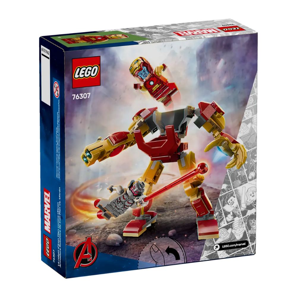 LEGO Super Heroes Iron Man Mech vs. Ultron 76307 - LEGO, LEGO Marvel Super Heroes