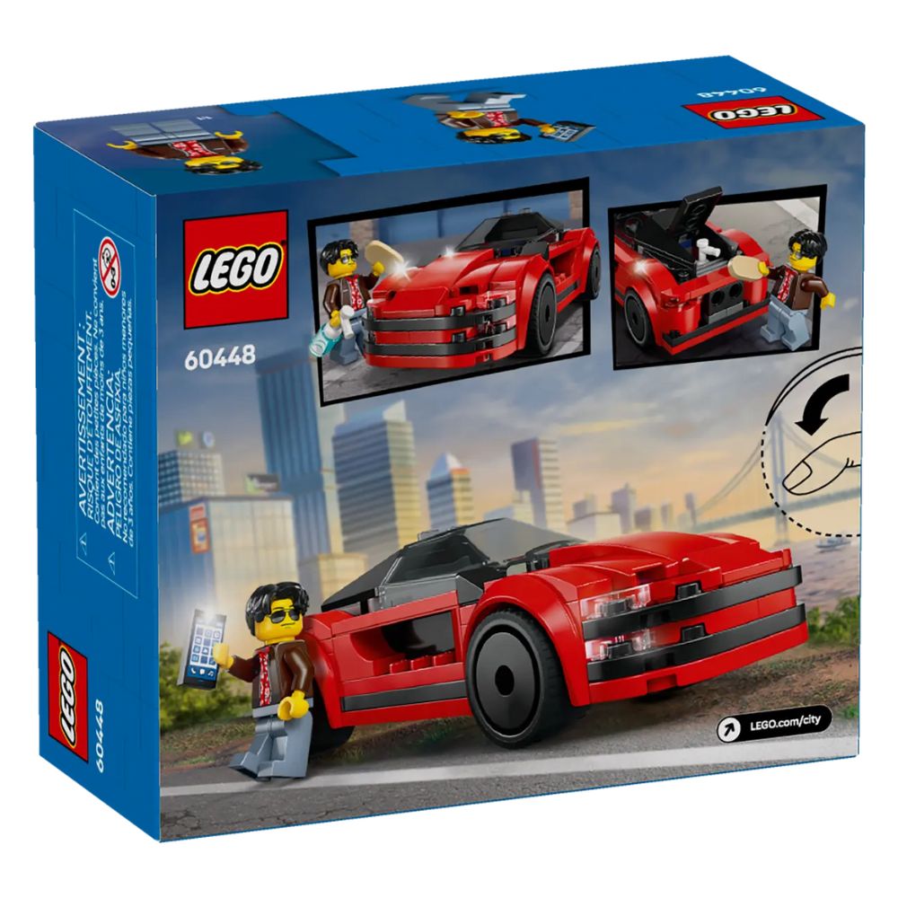 LEGO City Red Sports Car 60448 - LEGO, LEGO City