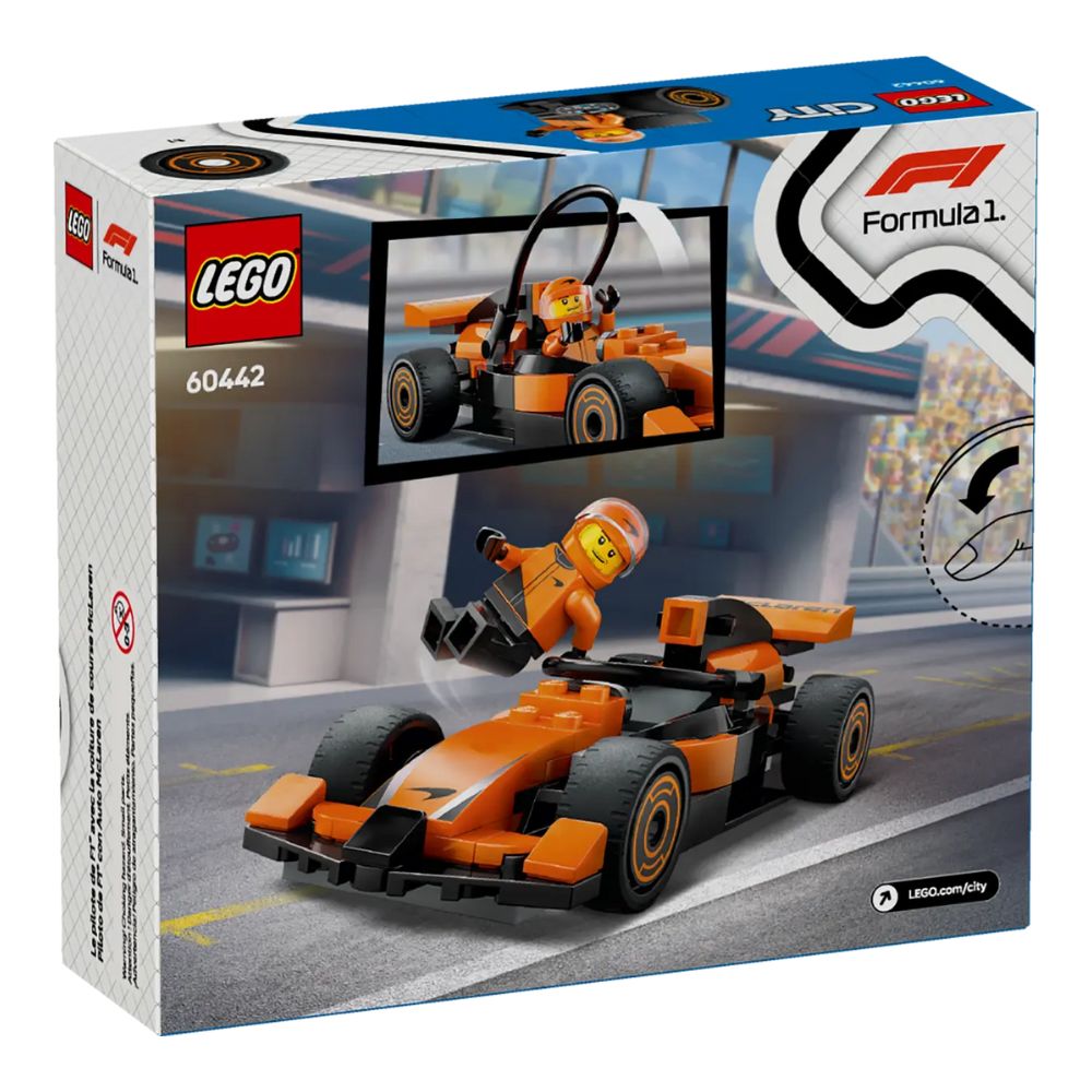 LEGO City F1 Driver With McLaren Race Car 60442 - LEGO, LEGO City