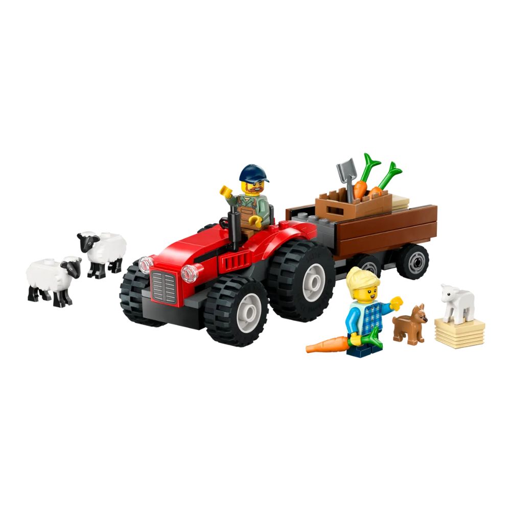 LEGO City Red Farm Tractor With Trailer & Sheep 60461 - LEGO, LEGO City