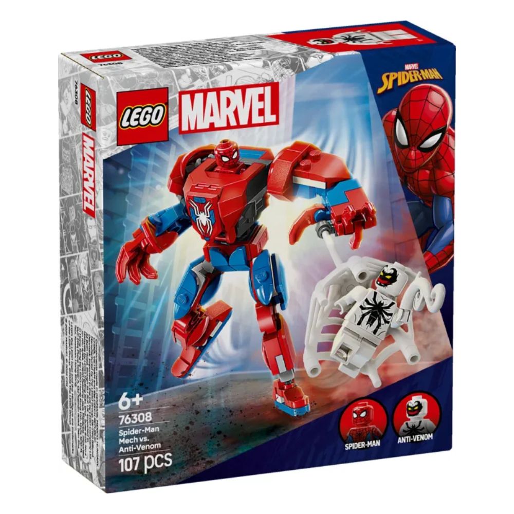 LEGO Super Heroes Spider-Man Mech vs. Anti-Venom 76308 - LEGO, LEGO Marvel Super Heroes, LEGO Spider-Man