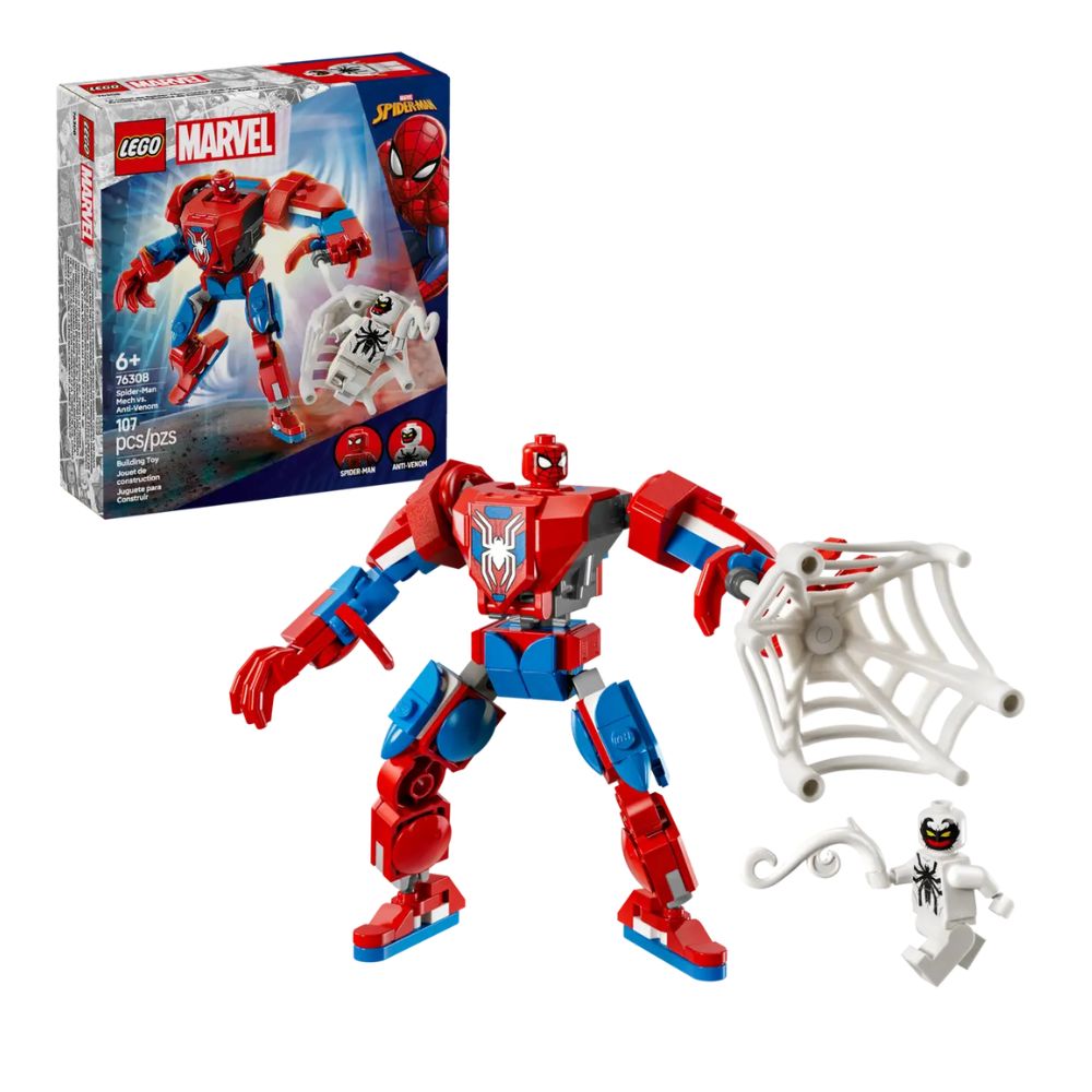 LEGO Super Heroes Spider-Man Mech vs. Anti-Venom 76308 - LEGO, LEGO Marvel Super Heroes, LEGO Spider-Man