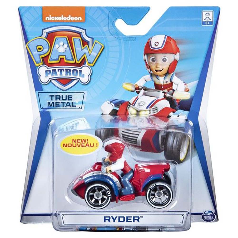Spin Master Paw Patrol - True Metal Μεταλλικά Οχήματα - 7 Σχέδια 6054503 - Spin Master