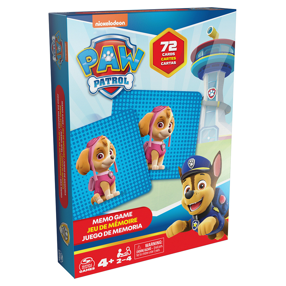 Spin Master Paw Patrol Memo Game 6066834 - Spin Master