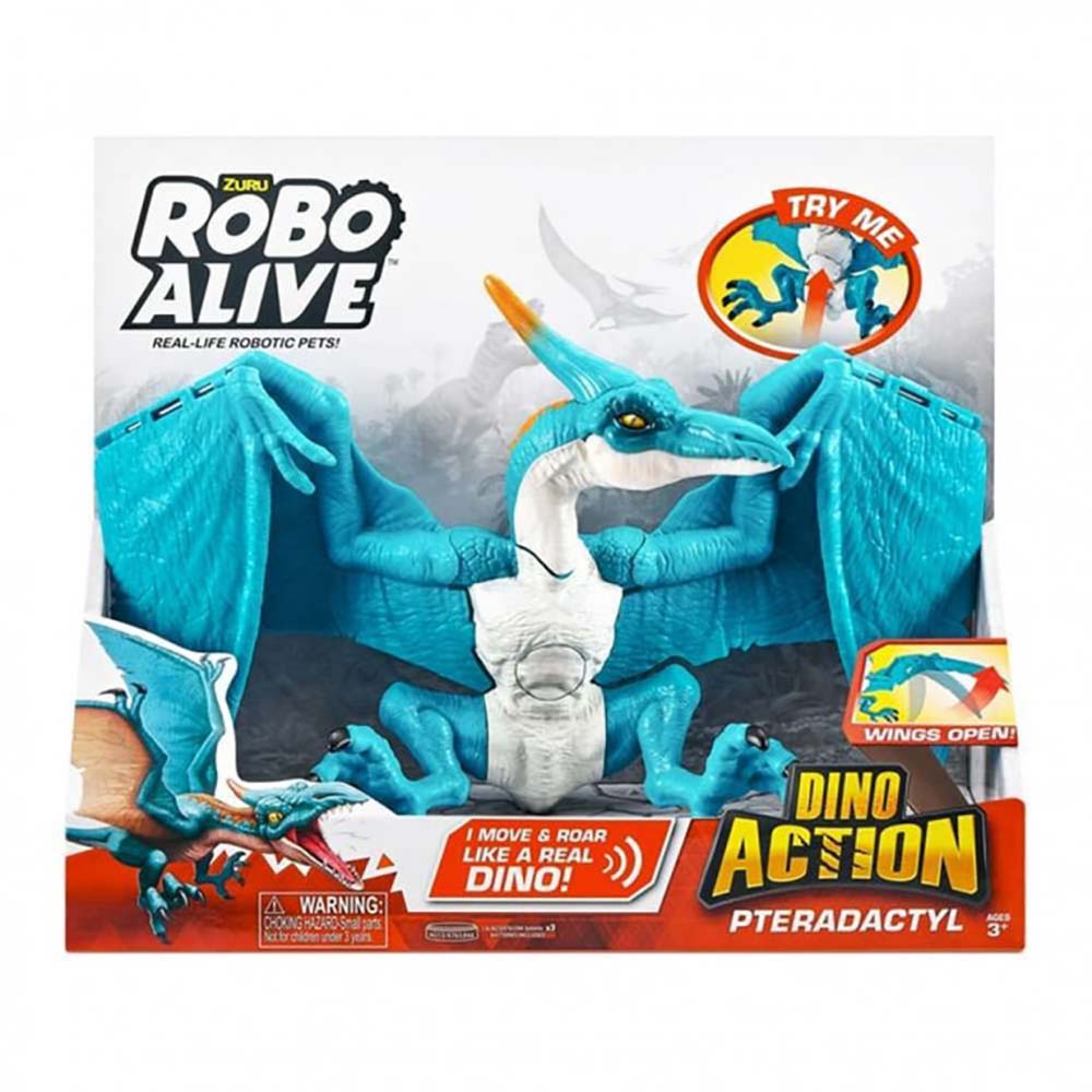 ZURU Robo Alive Dino Action Πτεροδάχτυλος S1 11807173 - Spin Master