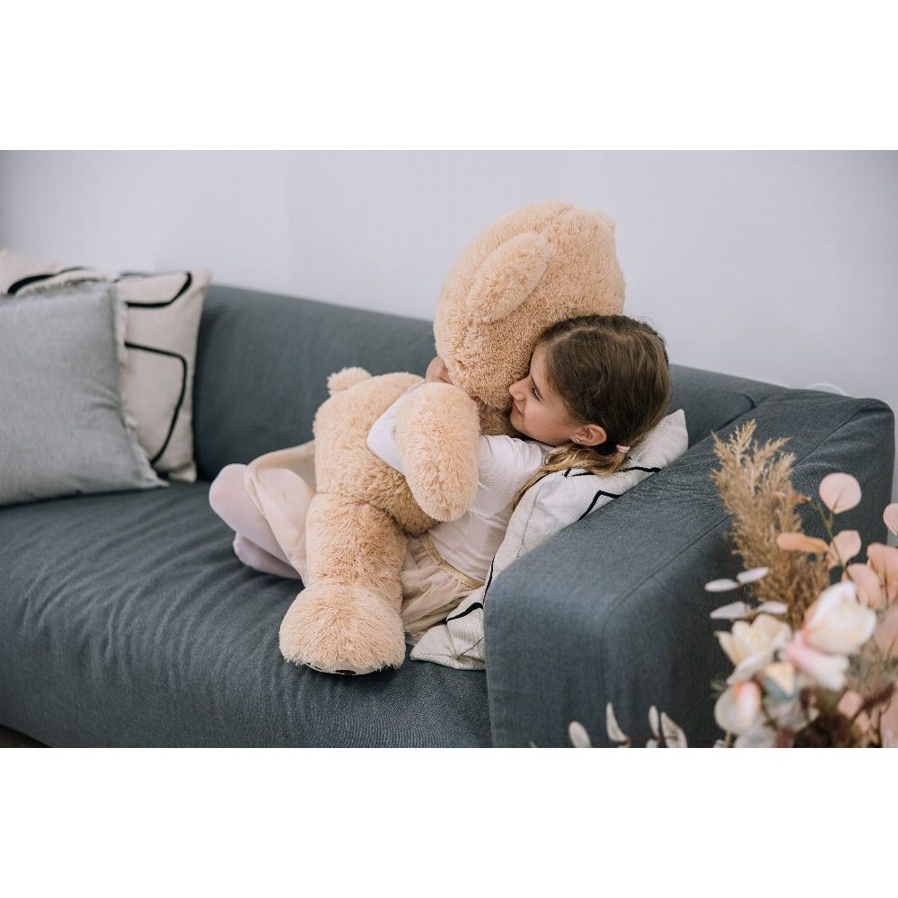 FreeOn Λούτρινο Αρκουδάκι Teddy Bear Fluffy 100cm 84850 - FreeOn