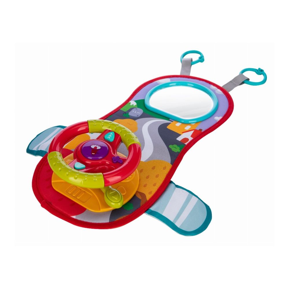 Free2play Παιχνίδι Αυτοκινήτου-Καροτσιού Interactive Steering Wheel 82986 - FreeOn