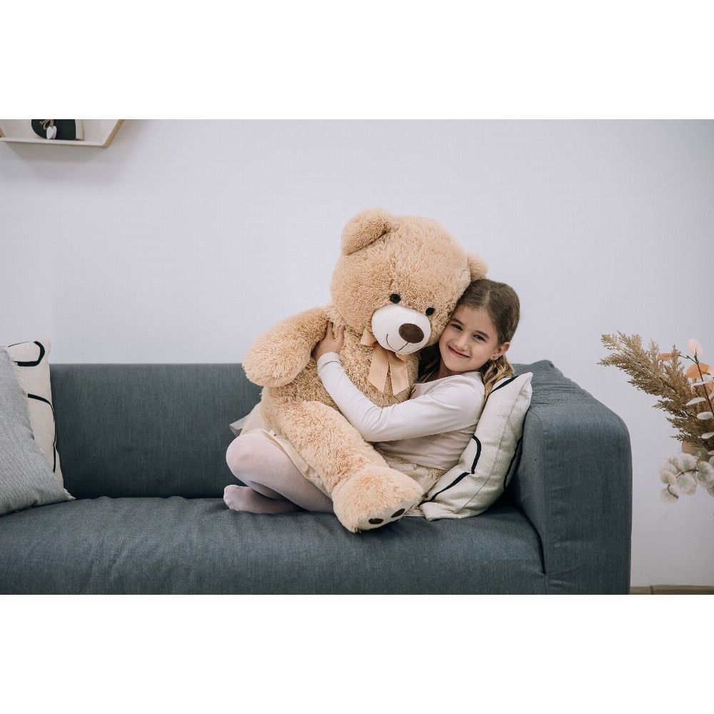 FreeOn Λούτρινο Αρκουδάκι Teddy Bear Fluffy 100cm 84850 - FreeOn