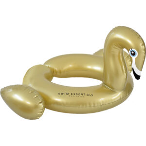 Swim Essentials Φουσκωτό Σωσίβιο Θαλάσσης Swan χρυσό (Φ56) - Swim Essentials