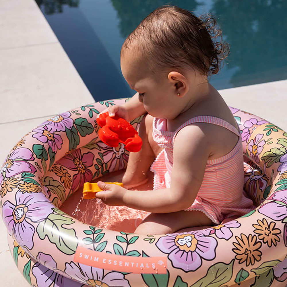 Swim Essentials Flower Baby Pool 60 cm 15lt - Swim Essentials