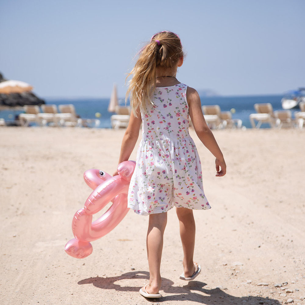 Swim Essentials Φουσκωτό Σωσίβιο Θαλάσσης Flamingo ροζ (Φ56) - Swim Essentials
