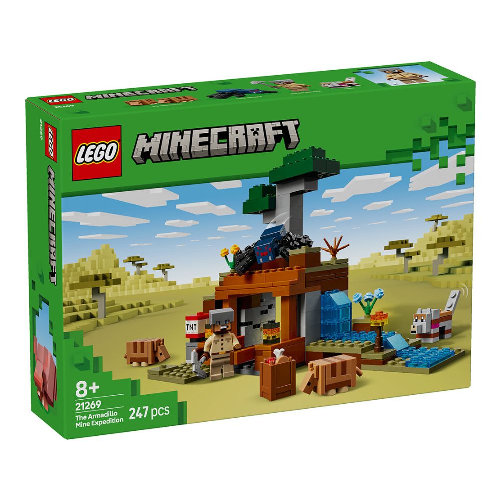 LEGO Minecraft The Armadillo Mine Expedition 21269 - LEGO, LEGO Minecraft