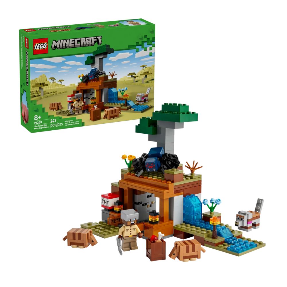 LEGO Minecraft The Armadillo Mine Expedition 21269 - LEGO, LEGO Minecraft