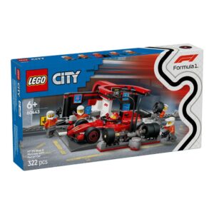 LEGO City F1 Pit Stop & Pit Crew With Ferrari Car 60443 - LEGO, LEGO F1®