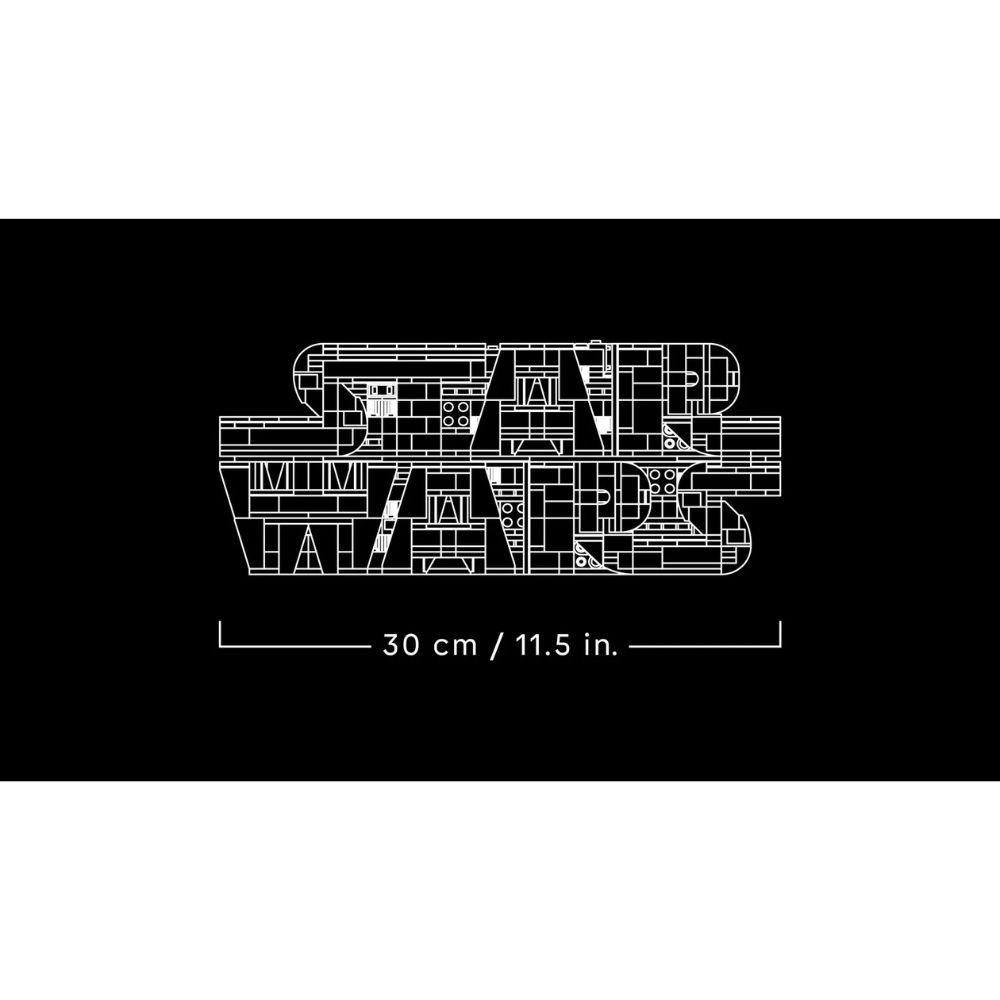 LEGO Star Wars Brick-Built Star Wars™ Logo 75407 - LEGO, LEGO Star Wars
