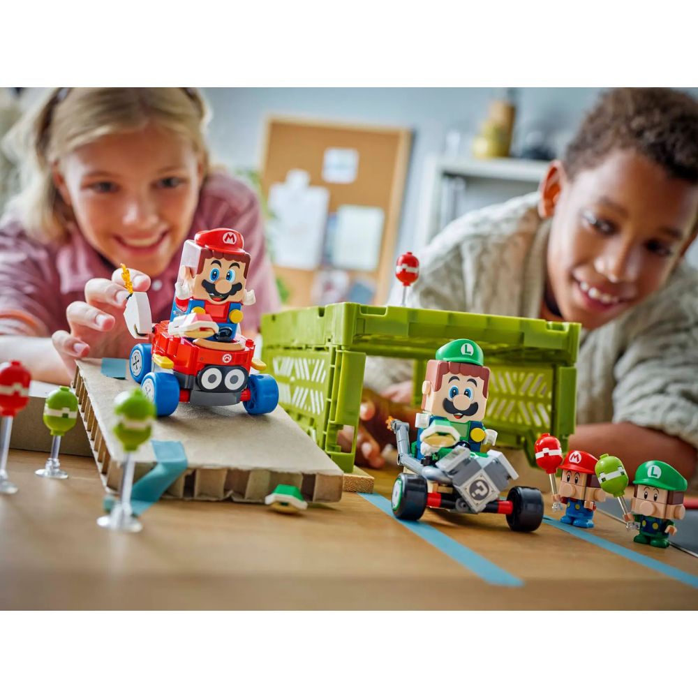 LEGO Super Mario Kart-Baby Mario vs. Baby Luigi 72034 - LEGO, LEGO Super Mario