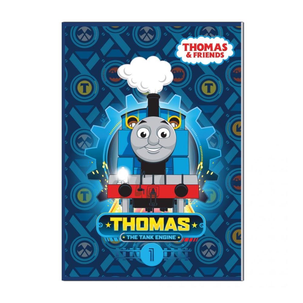 Διακάκης Τετράδιο Καρφίτσα Thomas and Friends 40 Φύλλα (2 Σχέδια) - Diakakis