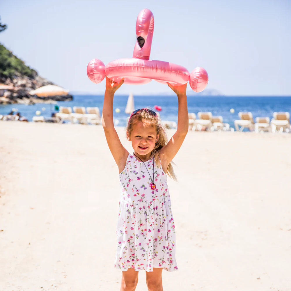 Swim Essentials Φουσκωτό Σωσίβιο Θαλάσσης Flamingo ροζ (Φ56) - Swim Essentials