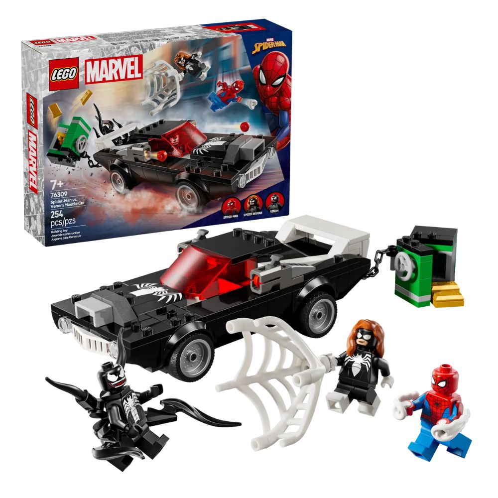 LEGO Super Heroes Spider-Man vs. Venom Muscle Car 76309 - LEGO, LEGO Marvel Super Heroes
