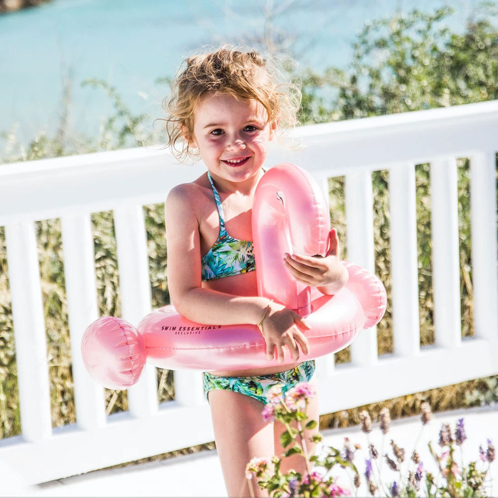 Swim Essentials Φουσκωτό Σωσίβιο Θαλάσσης Flamingo ροζ (Φ56) - Swim Essentials