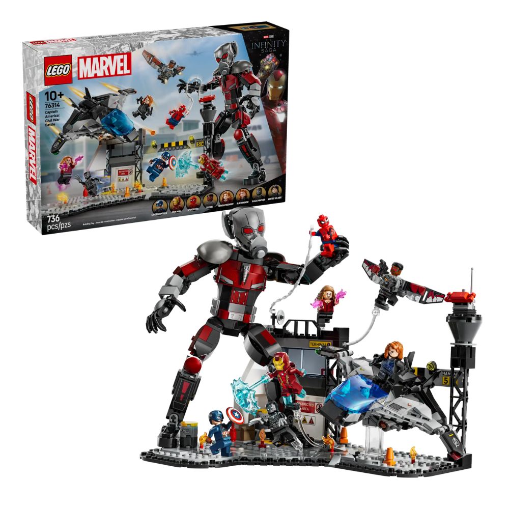 LEGO Super Heroes Captain America: Civil War Action Battle 76314 - LEGO, LEGO Marvel Super Heroes