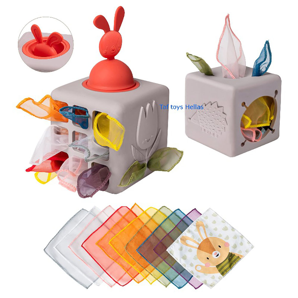 Taf toys Εκπαιδευτικό Παιχνίδι Δραστηριοτήτων Pop Up Tissue Box Taf Toys Τ-13405 - Taf Toys