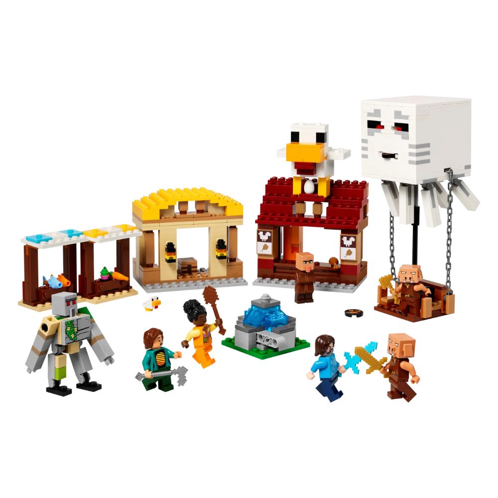 LEGO Minecraft The Ghast Balloon Village Attack 21273 - LEGO, LEGO Minecraft