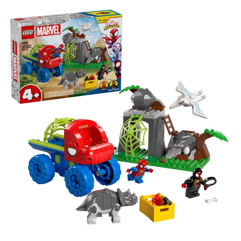 LEGO Super Heroes Team Spidey Dino Crawler Rescue 11199 - LEGO, LEGO Spidey and his amazing friends