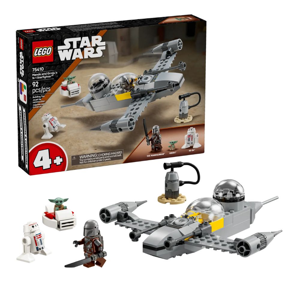LEGO Star Wars Mando & Grocu's N-1 Starfighter 75410 - LEGO, LEGO Star Wars