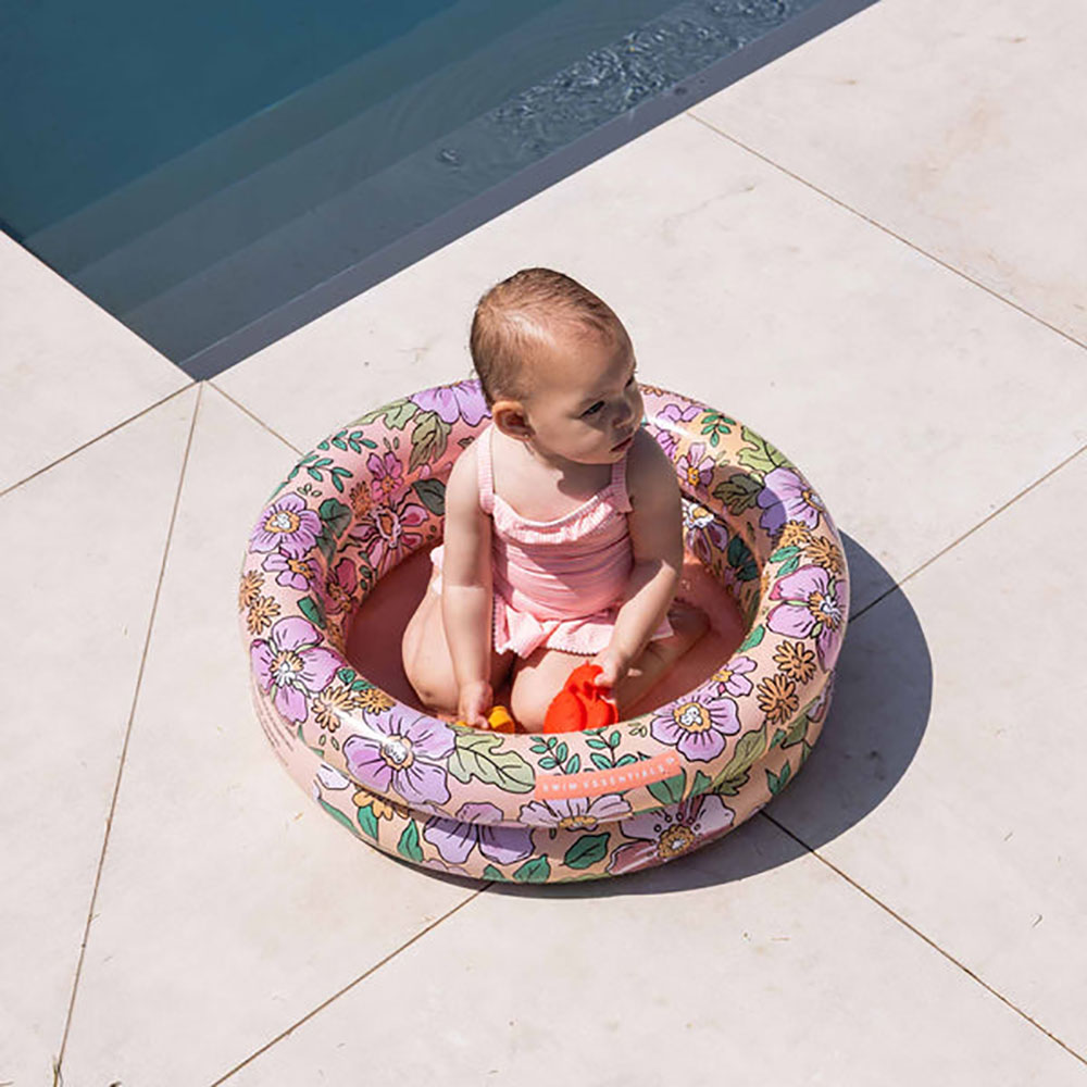 Swim Essentials Flower Baby Pool 60 cm 15lt - Swim Essentials