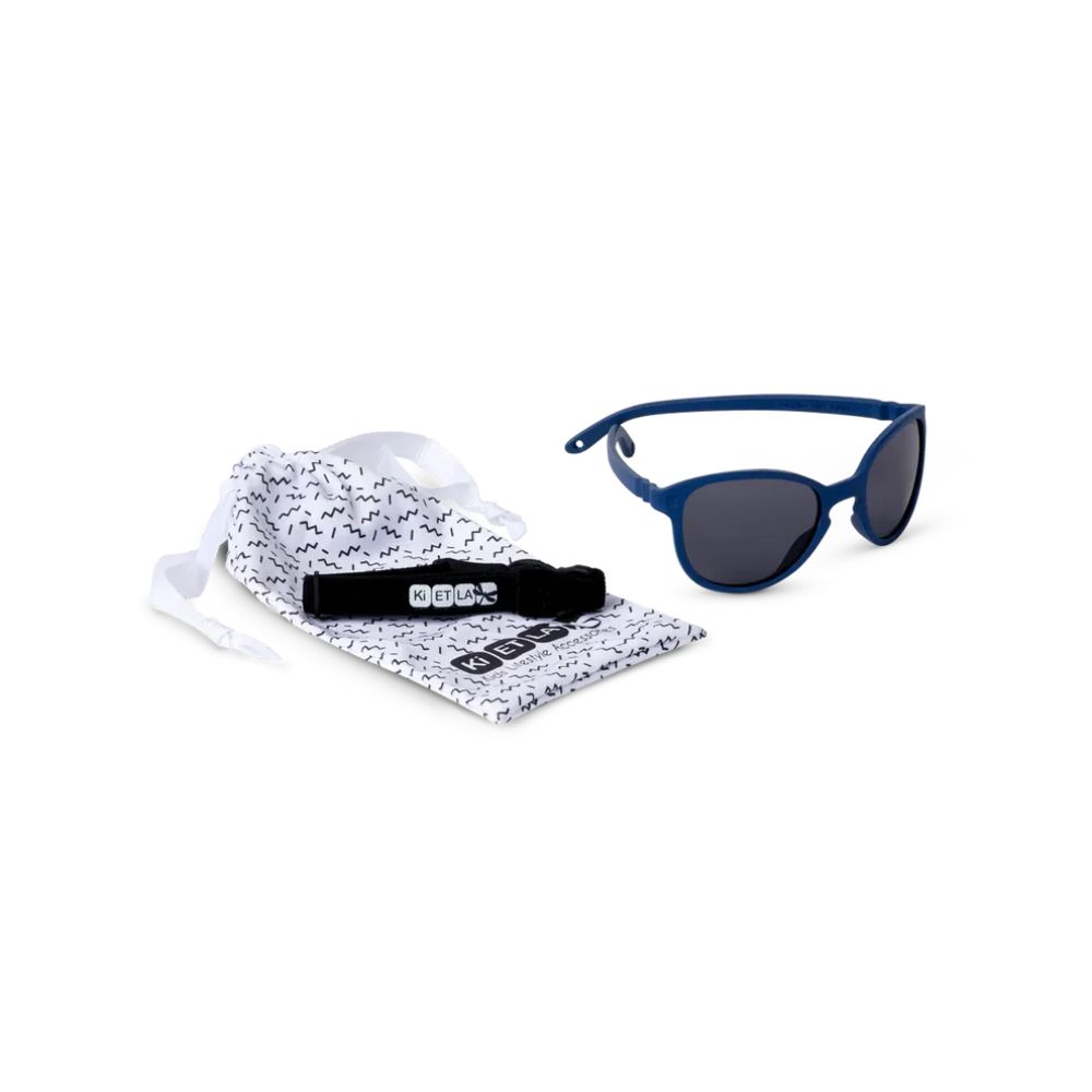Kietla Γυαλιά Ηλίου Wazz 1-2 ετών Wayfarer Blue Denim - Kietla