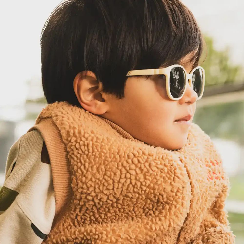 Kietla Γυαλιά Ηλίου Wazz 1-2 ετών Wayfarer Ivory - Kietla