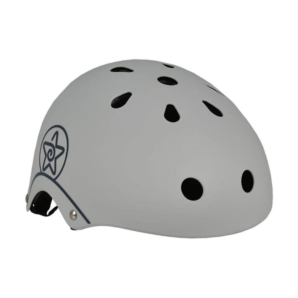 Bebe stars παιδικό κράνος για ποδήλατο και πατίνι grey 679-186 - Bebe Stars