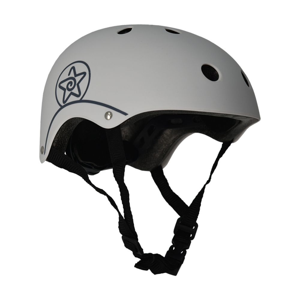 Bebe stars παιδικό κράνος για ποδήλατο και πατίνι grey 679-186 - Bebe Stars