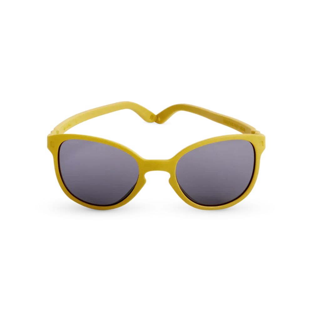 Kietla Γυαλιά Ηλίου Wazz 2-4 ετών Wayfarer Mustarnd Yellow - Kietla