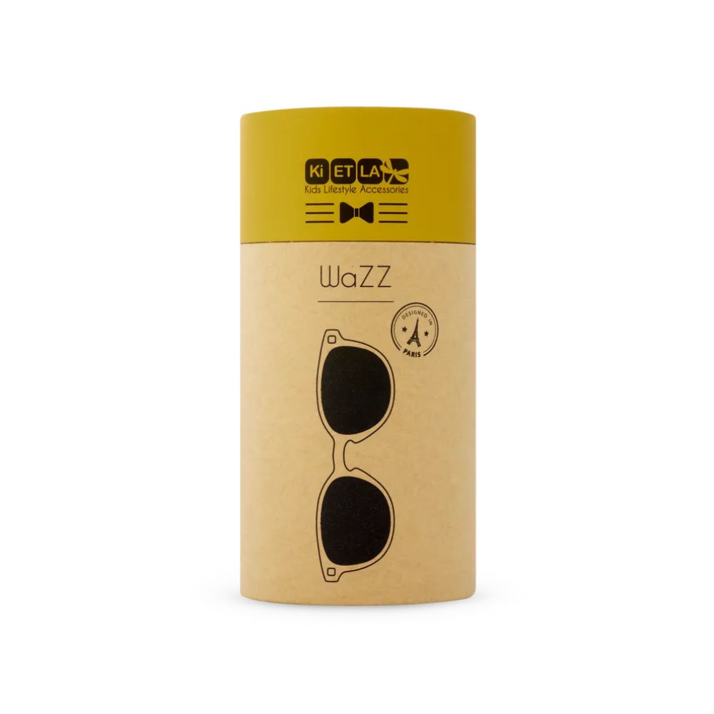 Kietla Γυαλιά Ηλίου Wazz 2-4 ετών Wayfarer Mustarnd Yellow - Kietla