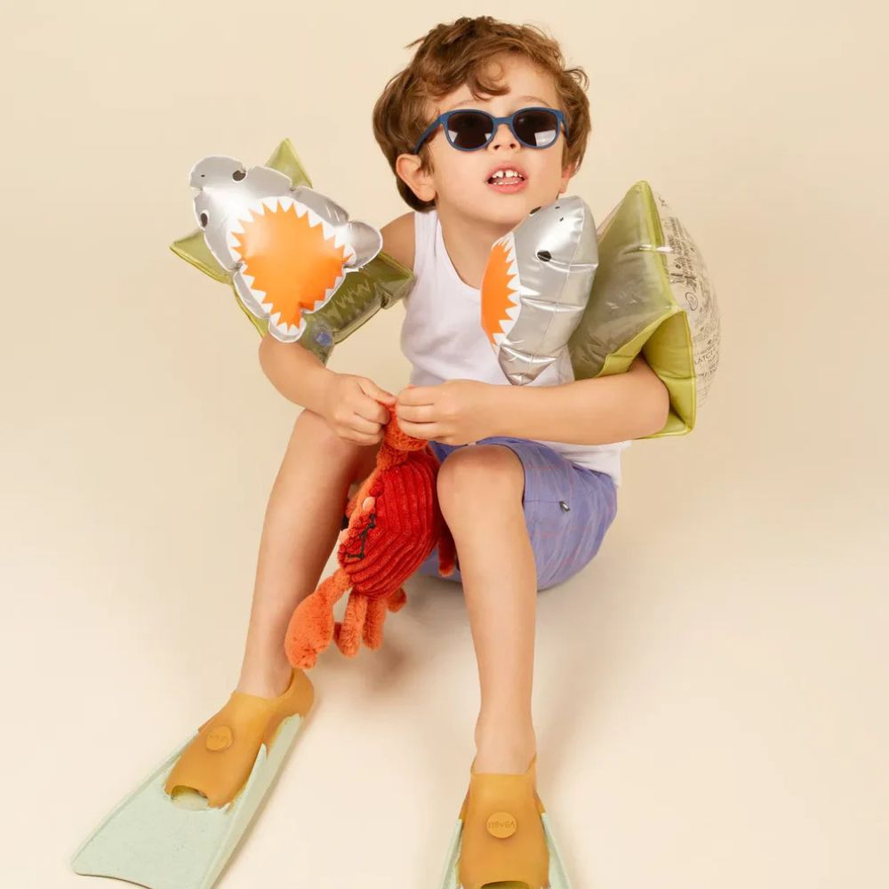 Kietla Γυαλιά Ηλίου Wazz 1-2 ετών Wayfarer Blue Denim - Kietla