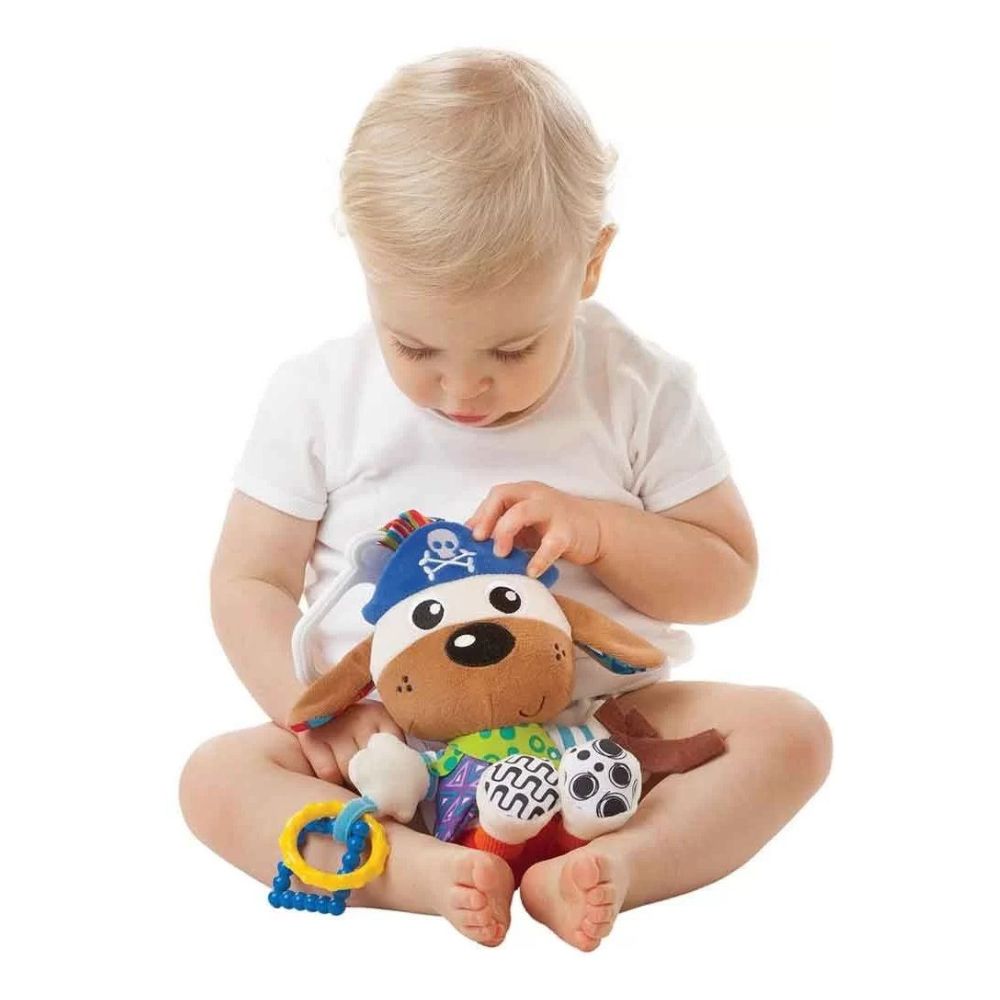 Playgro Κρεμαστό Παιχνίδι Δραστηριοτήτων Friend Captain Canine - Playgro