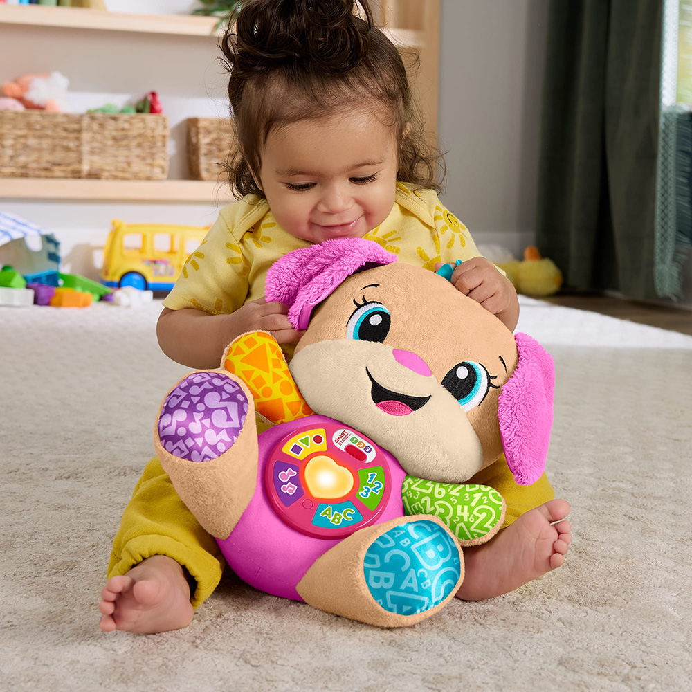 Mattel Fisher-Price Παίζω & Μαθαίνω Smart Stages Εκπαιδευτικό Σκυλάκι Ροζ JFD34 - Fisher-Price