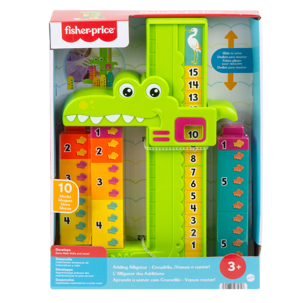 Mattel Fisher Price Preschool Αλιγάτορας Μαθαίνω Να Μετρώ JCT13 - Fisher-Price