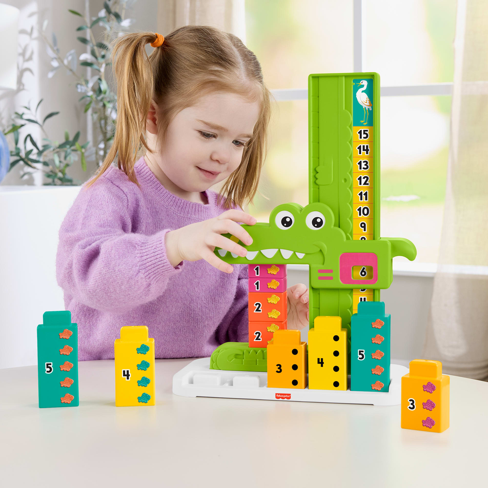 Mattel Fisher Price Preschool Αλιγάτορας Μαθαίνω Να Μετρώ JCT13 - Fisher-Price