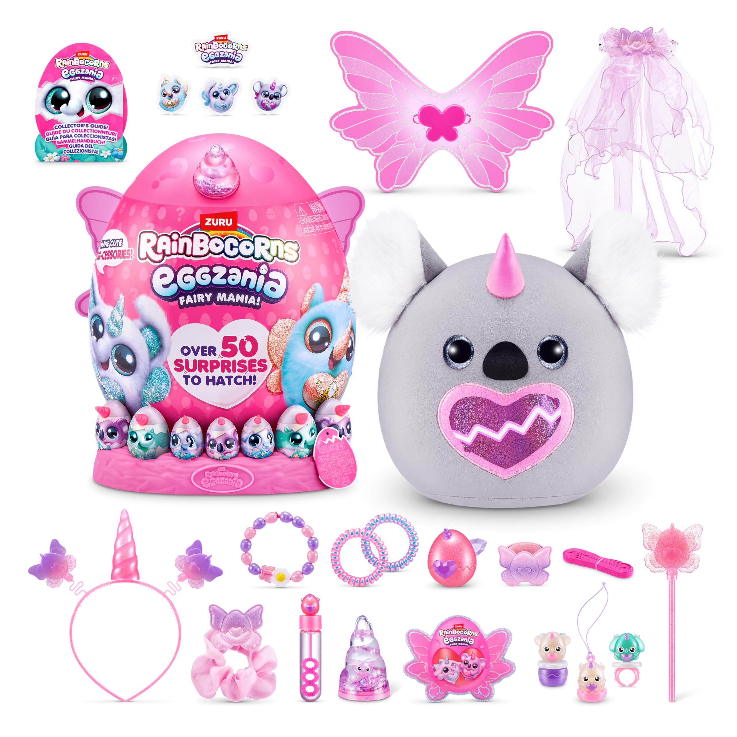 Zuru Rainbocorns Αυγό Eggzania Fairy Mania Series 1 11892106 (3 Σχέδια) - Zuru Rainbocorns