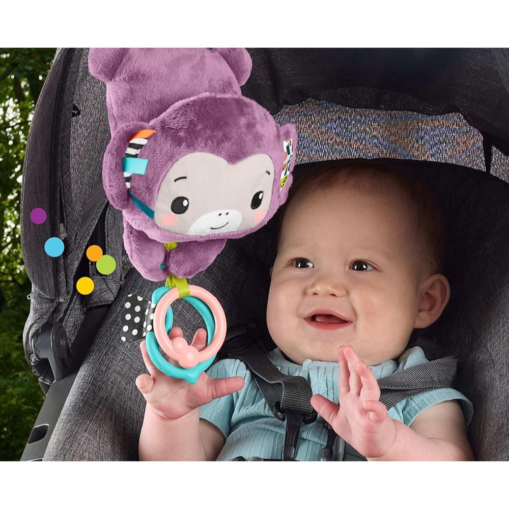 Mattel Fisher-Price Κρεμαστό Μαϊμουδάκι με Μουσική JFF02 - Fisher-Price