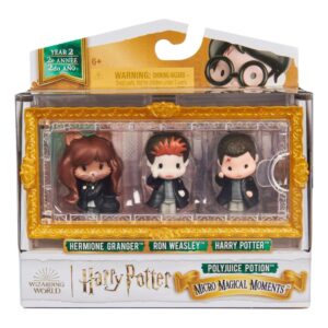 Spin Master Harry Potter - Hermione Granger / Ron Wisley / Harry Potter 3Pack Mini Figure 6068608 - Spin Master