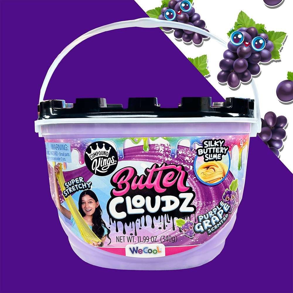 Compound Kings Butter Cloudz Αρωματικό Fluffy Slime 380gr 16910517 (2 Σχέδια) - WeCool Toys