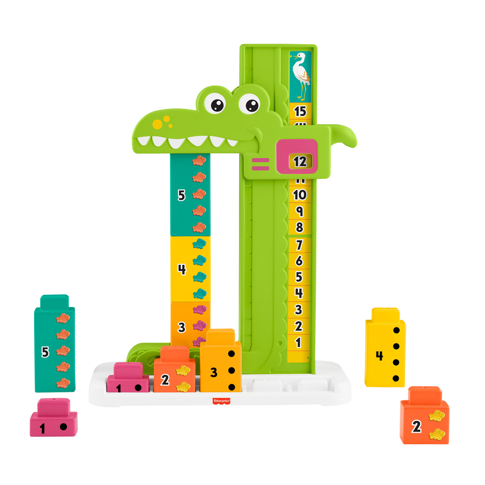 Mattel Fisher Price Preschool Αλιγάτορας Μαθαίνω Να Μετρώ JCT13 - Fisher-Price