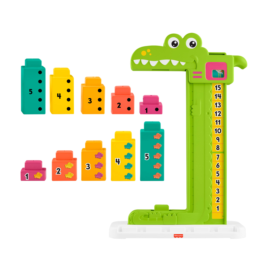 Mattel Fisher Price Preschool Αλιγάτορας Μαθαίνω Να Μετρώ JCT13 - Fisher-Price