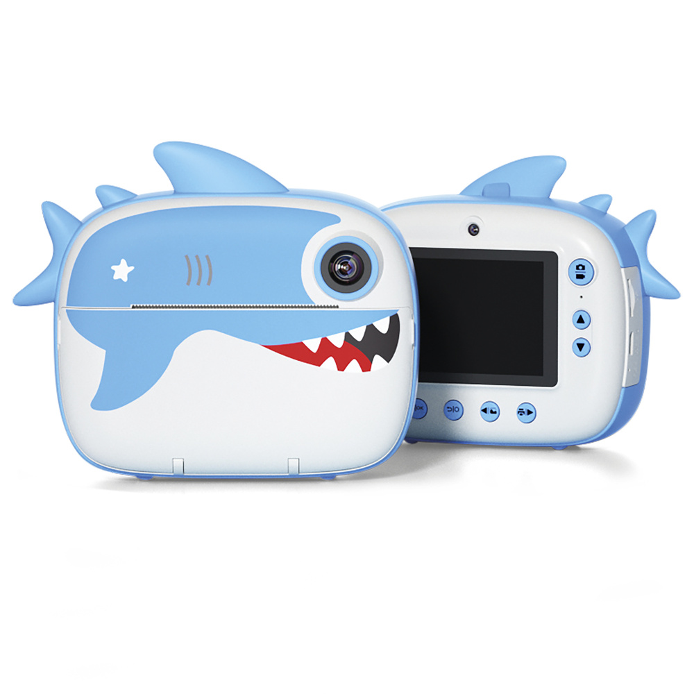 Creamania Παιδική Φωτογραφική Μηχανή 4 σε 1 Καρχαρίας - Creamania