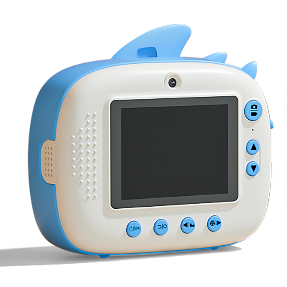 Creamania Παιδική Φωτογραφική Μηχανή 4 σε 1 Καρχαρίας - Creamania